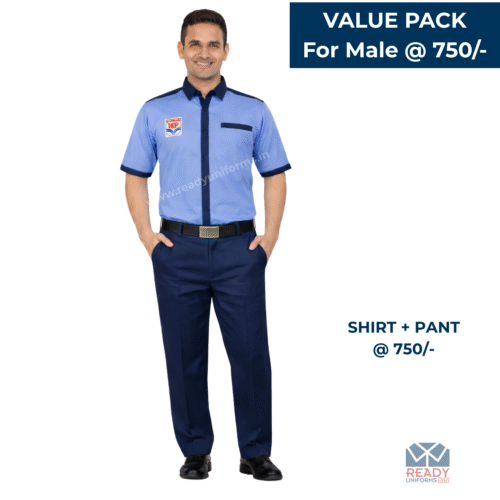HPCL CSA UNIFORM – MALE – VALUE PACK (Shirt + Pant)