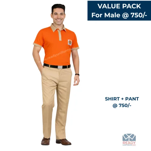 IOCL CA UNIFORM – MALE – VALUE PACK (Shirt + Pant)